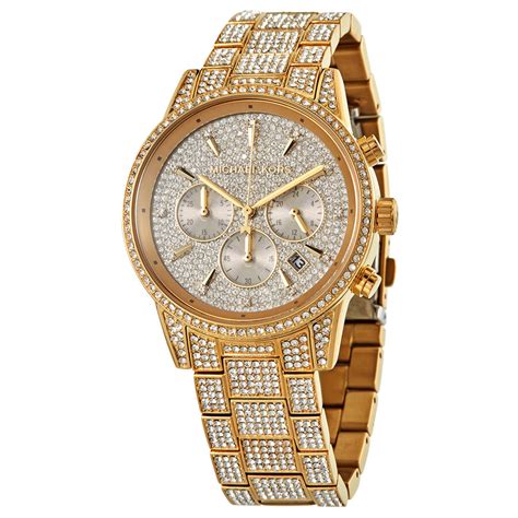 michael kors jetset ritz ladies watch|mk 6747.